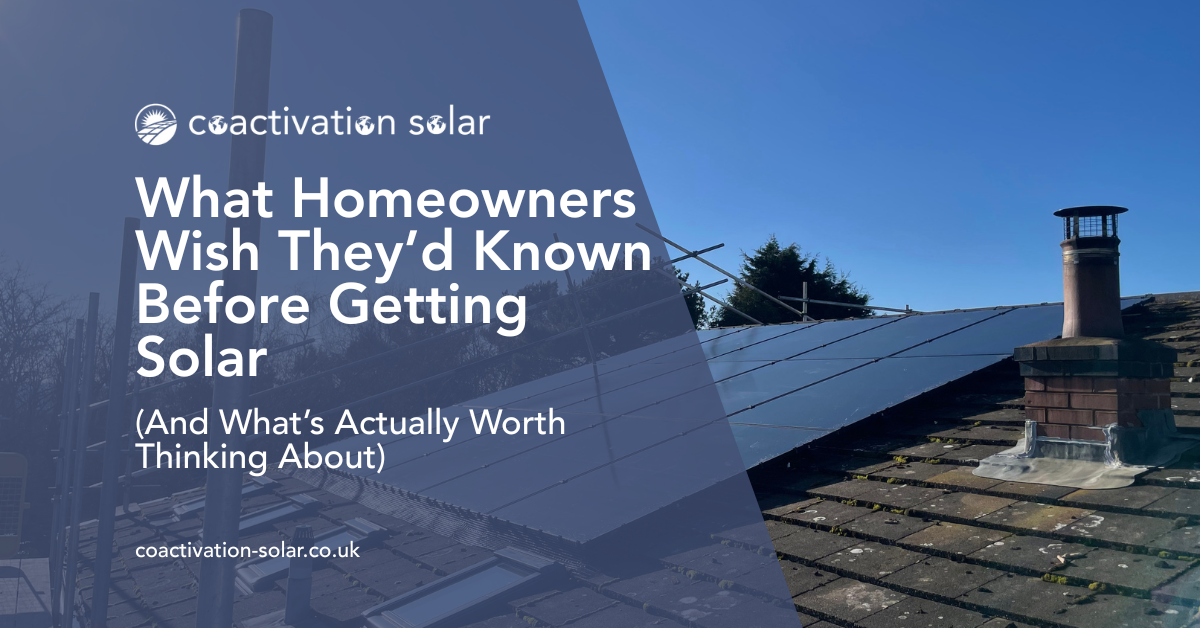What homeowners wish they'd known before getting solar
