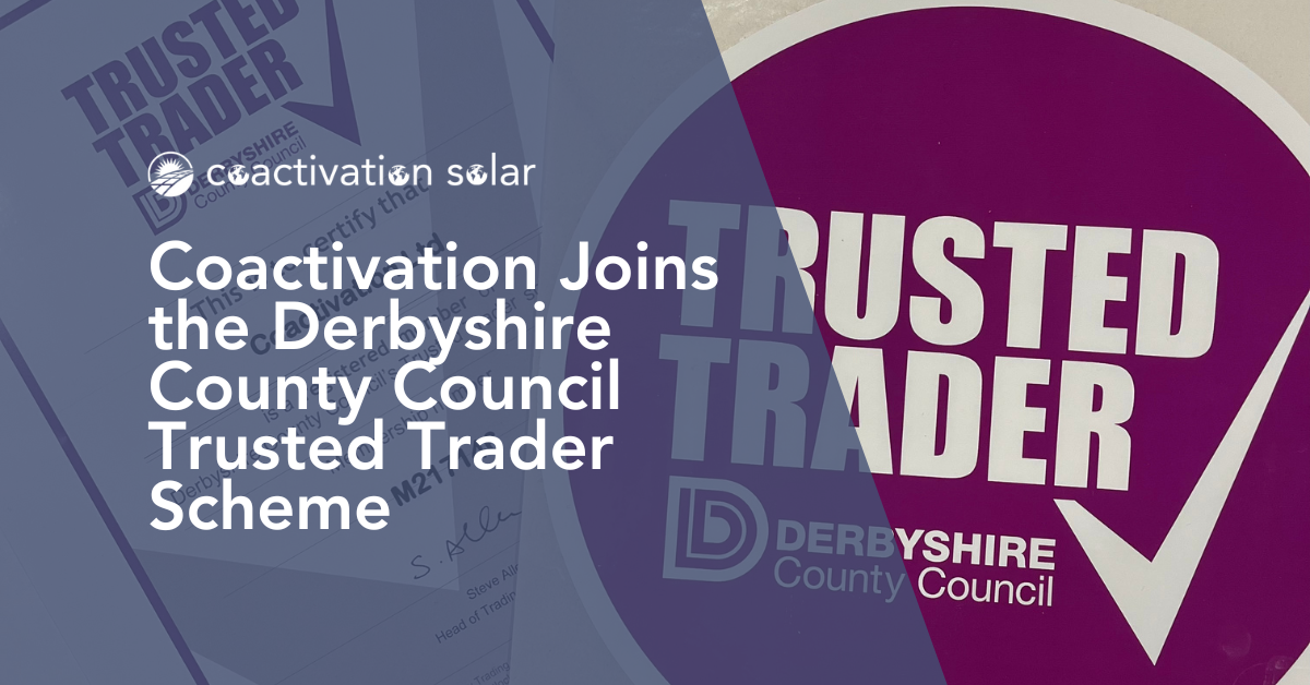 Coactivation Joins the Derbyshire County Council Trusted Trader Scheme